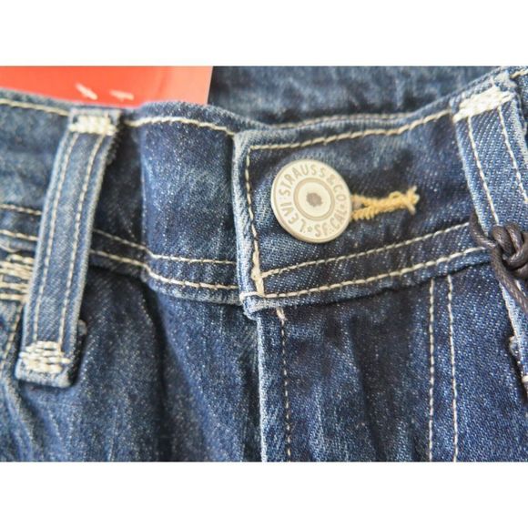 Levi's 502 Red Collection Positively Superior Men's Sz 28x32 Tapered Jeans - Picture 9 of 10